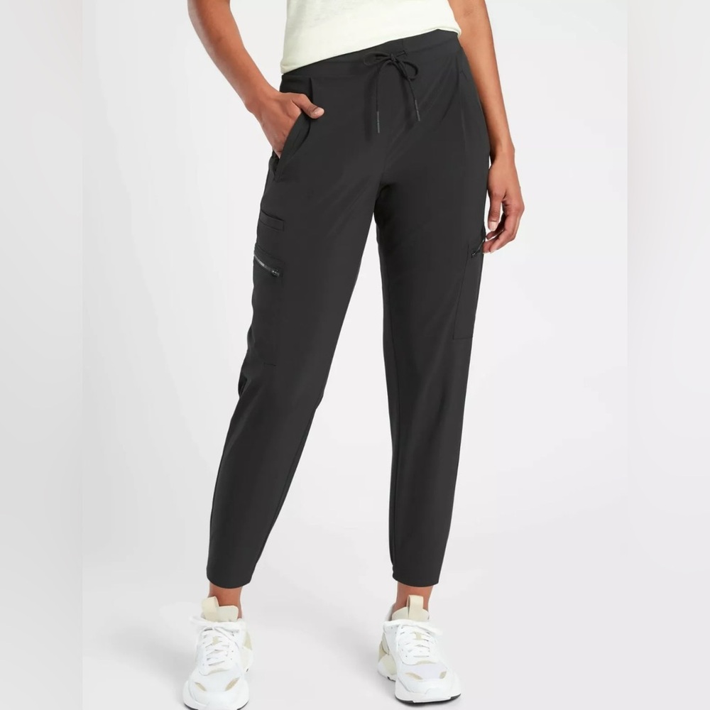 Athleta Go Far Travel Venture Pant BLACK SIZE 2‎ Women’s Athleisure